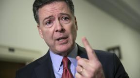 In this Dec. 17, 2018, file photo, former FBI Director James Comey speaks to reporters on Capitol Hill Washington. (AP Photo / J. Scott Applewhite, File) In this Dec. 17, 2018, file photo, former FBI Director James Comey speaks to reporters on Capitol Hill Washington. (AP Photo / J. Scott Applewhite, File)
