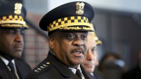 Chicago Police Superintendent Eddie Johnson speaks during a news conference Tuesday, March 26, 2019, after prosecutors abruptly dropped all charges against “Empire” actor Jussie Smollett. (AP Photo / Teresa Crawford) Chicago Police Superintendent Eddie Johnson speaks during a news conference Tuesday, March 26, 2019, after prosecutors abruptly dropped all charges against “Empire” actor Jussie Smollett. (AP Photo / Teresa Crawford)