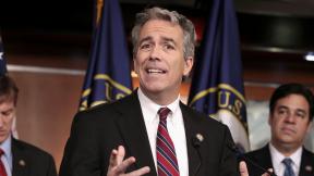 In this Nov. 15, 2011, file photo former U.S. Rep. Joe Walsh, R-Ill., gestures during a news conference on Capitol Hill in Washington. (AP Photo / Carolyn Kaster, File) In this Nov. 15, 2011, file photo former U.S. Rep. Joe Walsh, R-Ill., gestures during a news conference on Capitol Hill in Washington. (AP Photo / Carolyn Kaster, File)