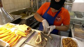 El Churro Shop in Little Village. (WTTW News) El Churro Shop in Little Village. (WTTW News)