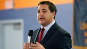 Wisconsin Attorney General Josh Kaul speaks at a campaign stop on Oct. 27, 2022, in Milwaukee. (AP Photo / Morry Gash, File)