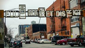 Chicago’s Fulton Market District in 2015. (Seth Anderson / Flickr) Chicago’s Fulton Market District in 2015. (Seth Anderson / Flickr)