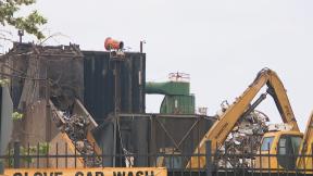 General Iron's Lincoln Park facility. (WTTW News) General Iron's Lincoln Park facility. (WTTW News)