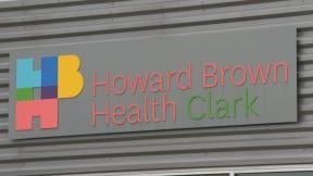 Howard Brown Health sign. (WTTW News)