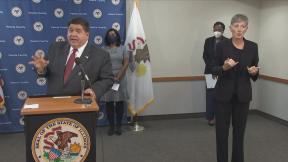 Gov. J.B. Pritzker on Thursday, July 31, 2020: “We’re at a danger point, everybody. Pay attention.” Gov. J.B. Pritzker on Thursday, July 31, 2020: “We’re at a danger point, everybody. Pay attention.”