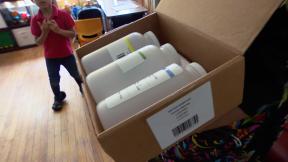 A water lead testing kit. (WTTW News) A water lead testing kit. (WTTW News)