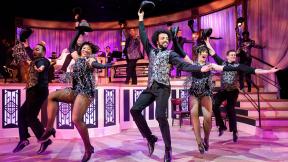 From left: Chuckie Benson, Terri K. Woodall, Joey Stone, Madison Piner and Tristan Bruns in “Rockin’ in Rhythm” from “Sophisticated Ladies” by Porchlight Music Theatre. (Photo by Michael Courier) From left: Chuckie Benson, Terri K. Woodall, Joey Stone, Madison Piner and Tristan Bruns in “Rockin’ in Rhythm” from “Sophisticated Ladies” by Porchlight Music Theatre. (Photo by Michael Courier)