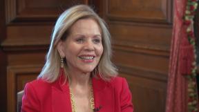 Renée Fleming appears on “Chicago Tonight” on May 13, 2024. (WTTW News)