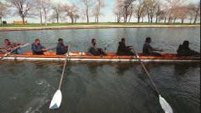 The Manley Crew on the water. © 1998 Heather Stone. Courtesy of Tribune Content Agency The Manley Crew on the water. © 1998 Heather Stone. Courtesy of Tribune Content Agency