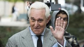 In this Nov. 7, 2019, file photo, Roger Stone arrives at federal court in Washington. (AP Photo / Cliff Owen, File) In this Nov. 7, 2019, file photo, Roger Stone arrives at federal court in Washington. (AP Photo / Cliff Owen, File)