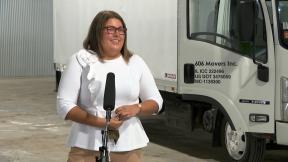 Entrepreneur Ana Hernandez gets La Ultima Palabra on working women and embracing their aspirations. (WTTW News) Entrepreneur Ana Hernandez gets La Ultima Palabra on working women and embracing their aspirations. (WTTW News)