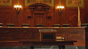 The Illinois Supreme Court chamber is pictured in Springfield. (Peter Hancock / Capitol News Illinois) The Illinois Supreme Court chamber is pictured in Springfield. (Peter Hancock / Capitol News Illinois)